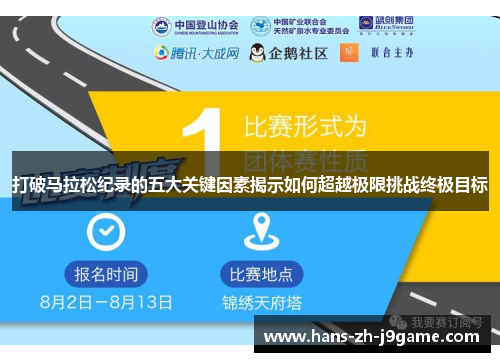 打破马拉松纪录的五大关键因素揭示如何超越极限挑战终极目标 打破马拉松纪录的五大关键因素揭示如何超越极限挑战终极目标